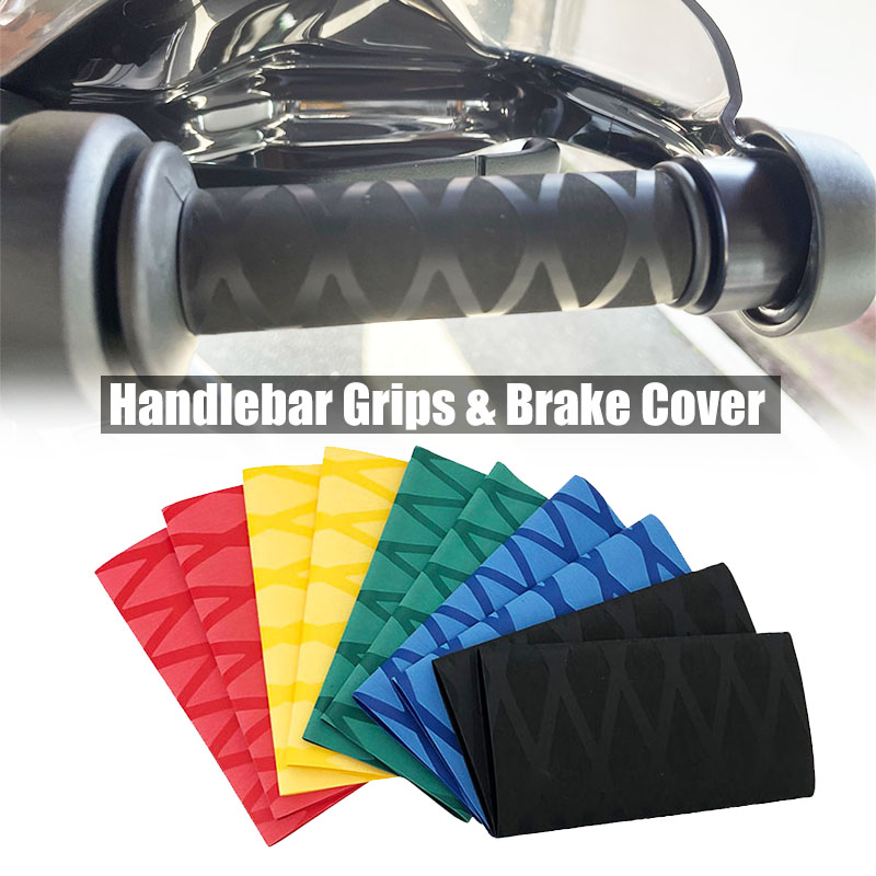 Handlebar Grip Heated - ユニバーサルオートバイ熱収縮グリップカバーノンスリップラバーグリップグローブ BMW R1250GS R1200GS ADV F750GS