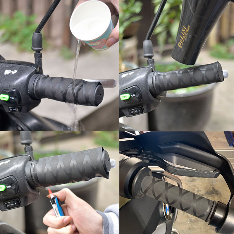 Bmw,ホンダ,スズキ用のゴム製モーターサイクルハンドル,熱 - Handlebar Grip Heated のレビューと価格