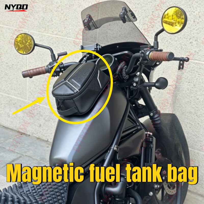 防水磁気式バイク燃料タンクバッグ アウトドアライディングオフ - Motorcycle Gear Companies のレビューと価格